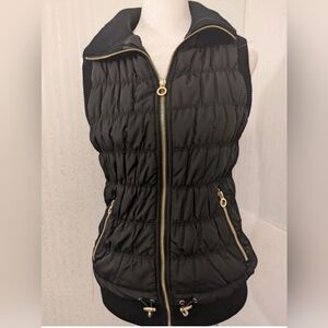 Calvin Klein Black Quilted Puffer Vest Medium